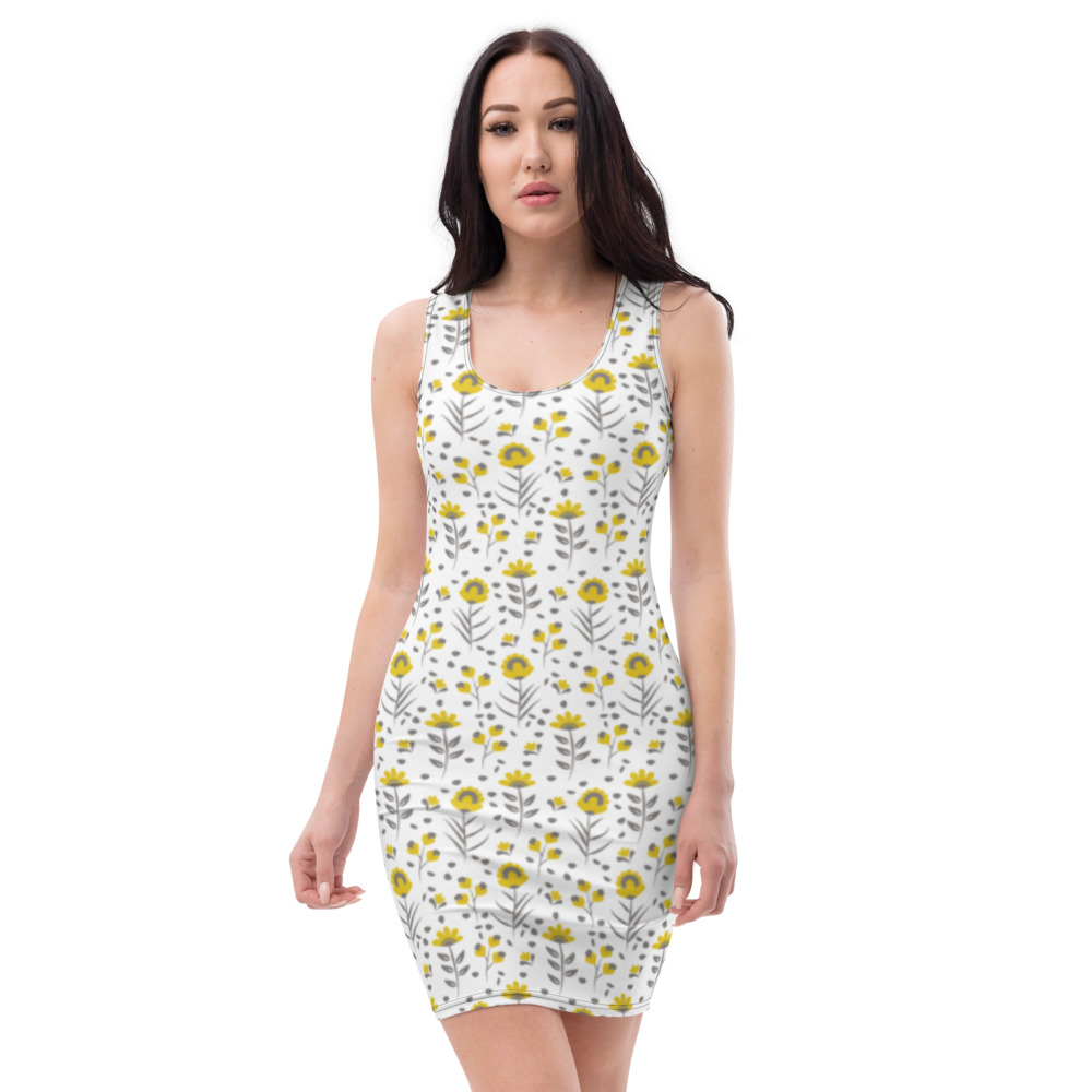 Kleid: spring flowers