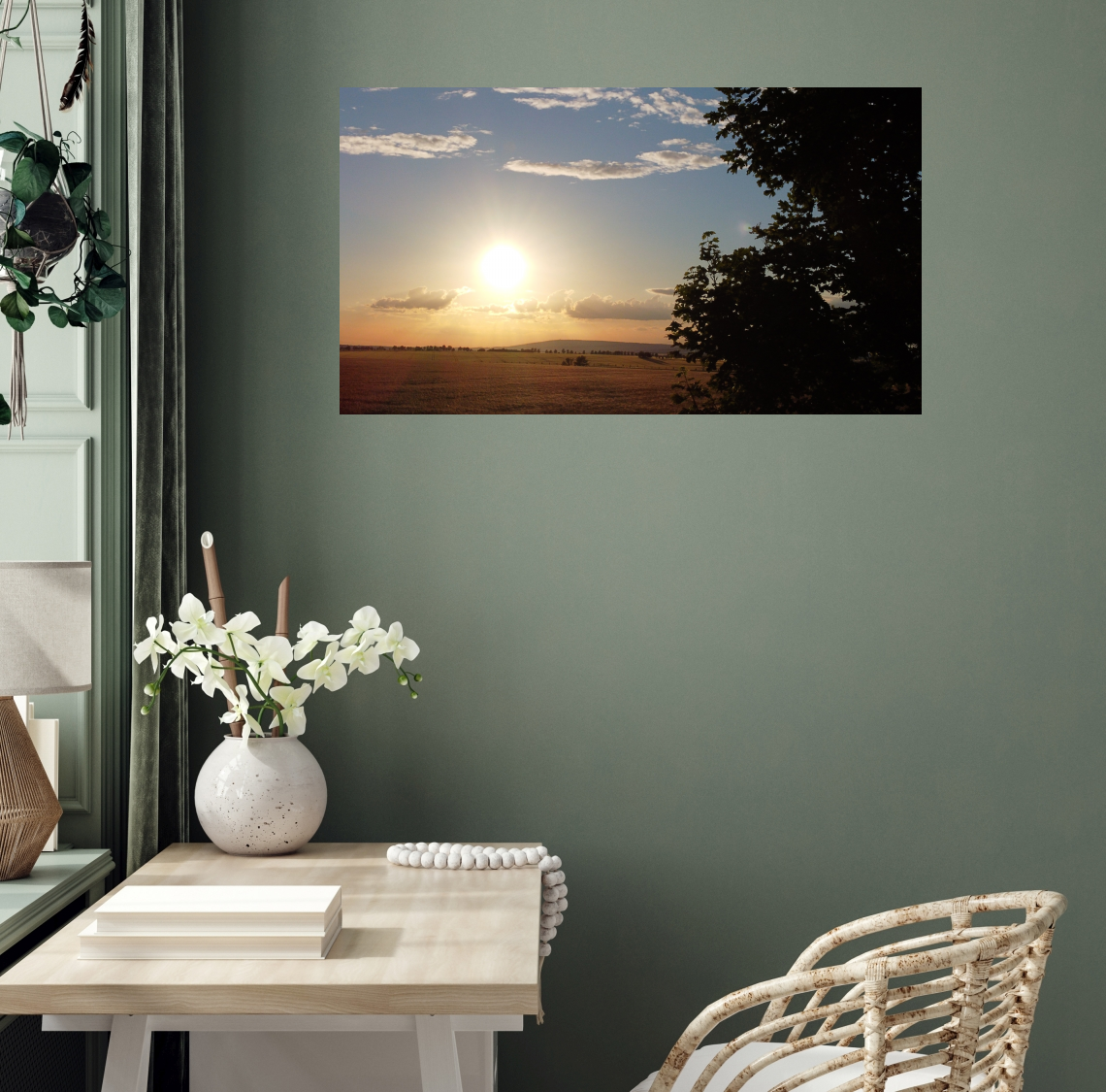 Sonne über dem Feld - Imagen 5