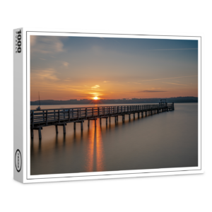 raxxa Premium-Puzzle: Sonnenaufgang am Ammersee