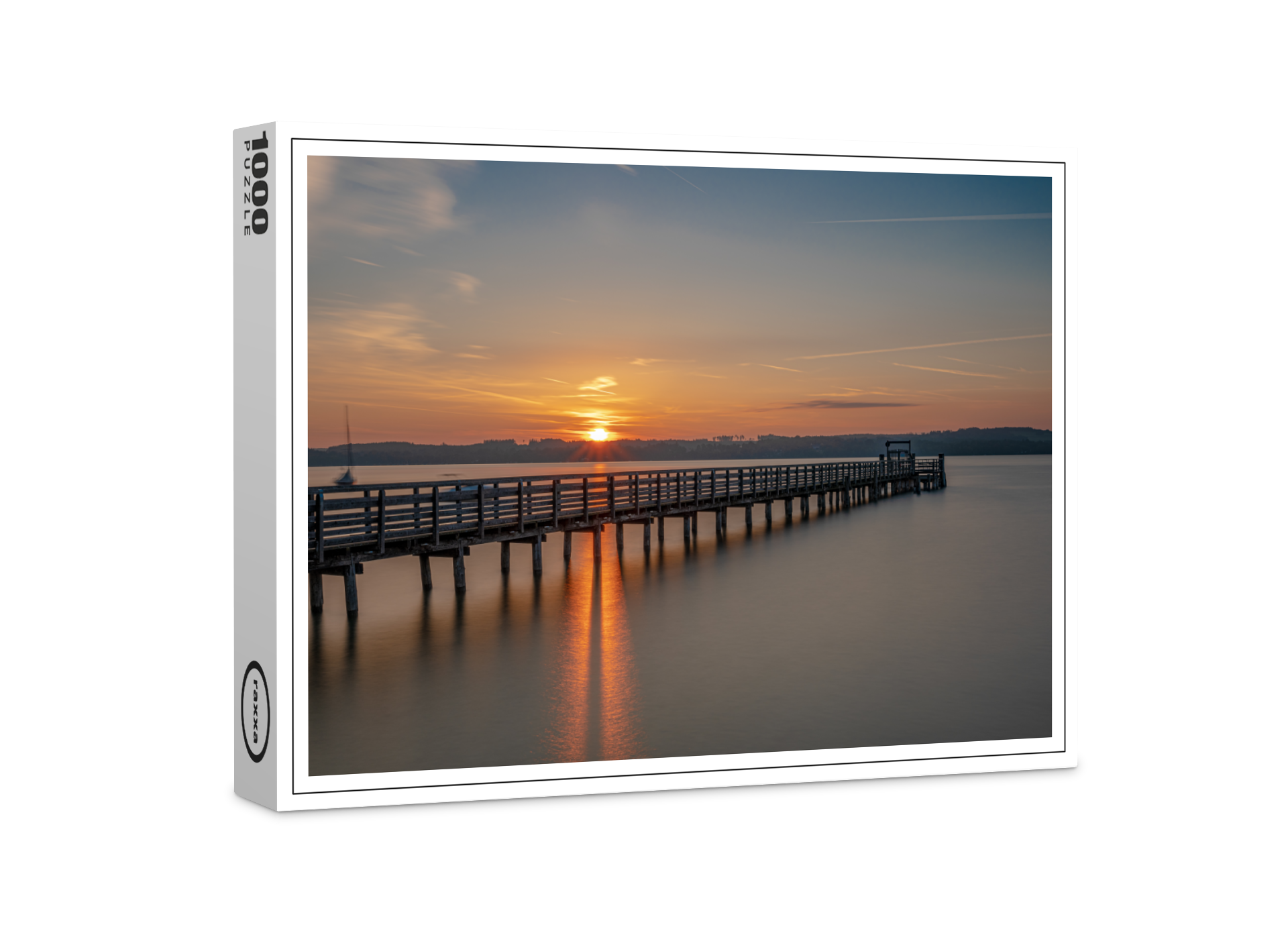 raxxa Premium-Puzzle: Sonnenaufgang am Ammersee
