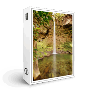 raxxa Premium-Puzzle: Wasserfall in Dominica