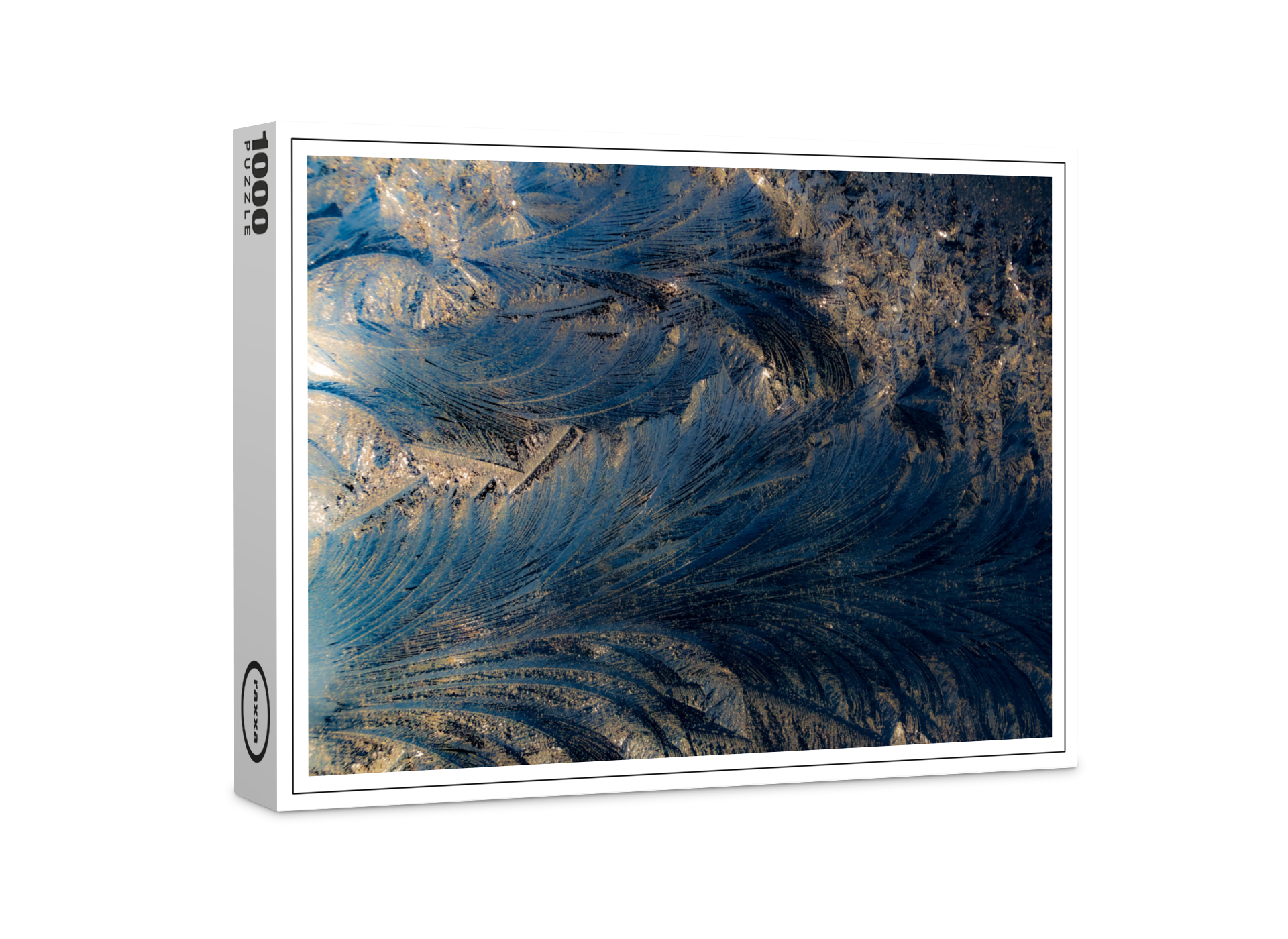 raxxa Premium-Puzzle: Eisblumen