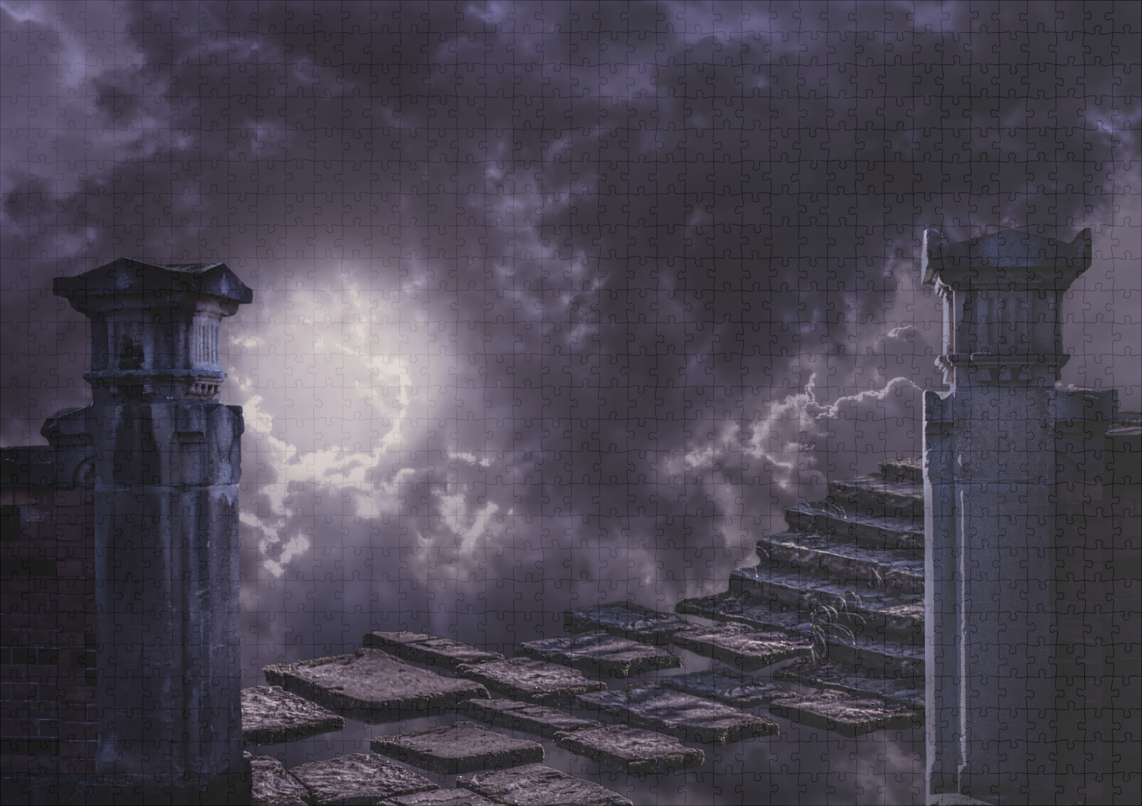 raxxa Premium-Puzzle: Traum vom Himmel – Image 2