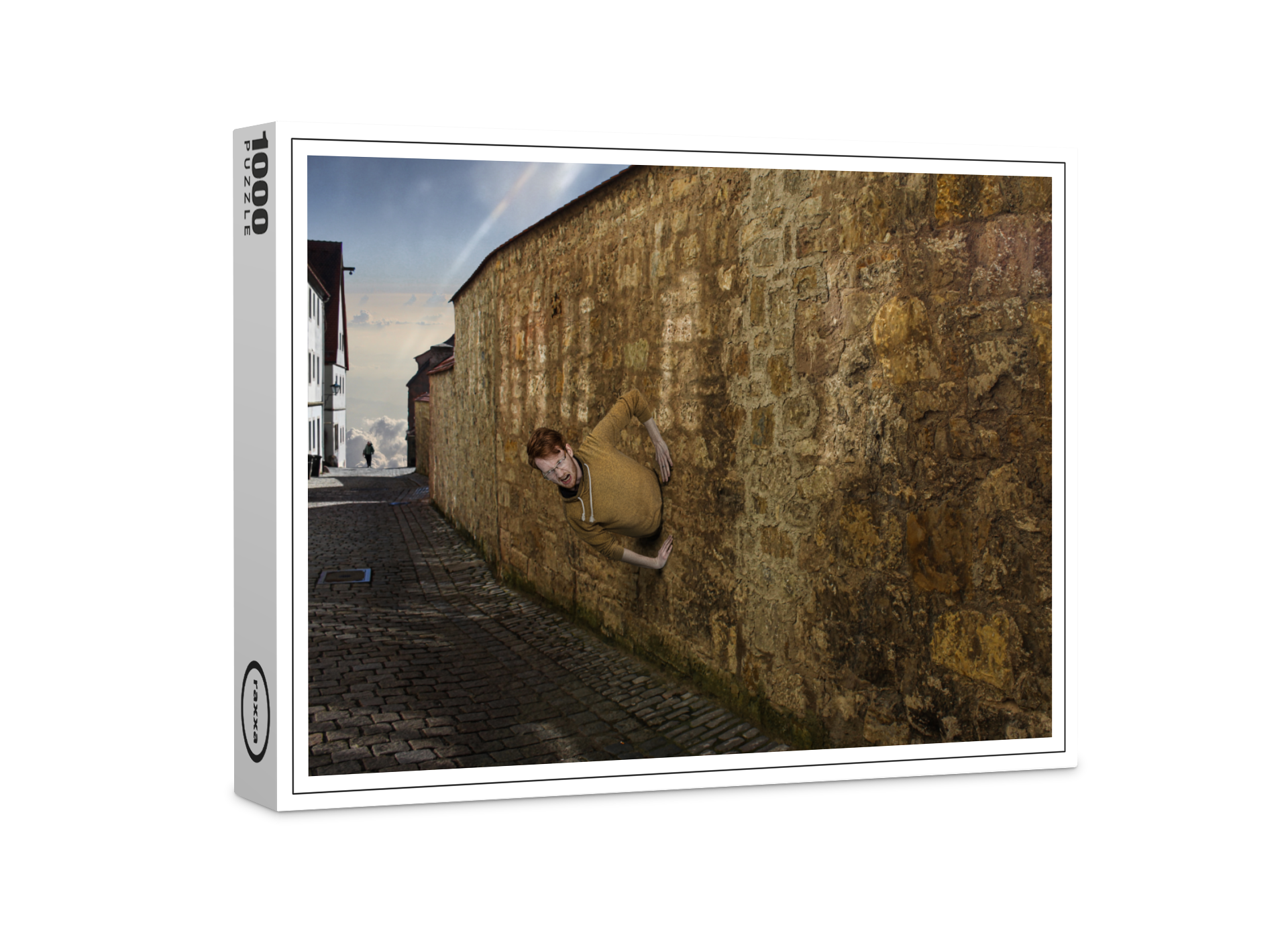 raxxa Premium-Puzzle: Mit dem Kopf durch die Wand