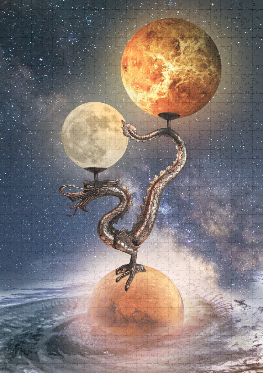 raxxa Premium-Puzzle: Mystical - Imagen 2