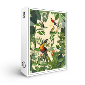 raxxa Premium-Puzzle: Toucans Jungle Garden