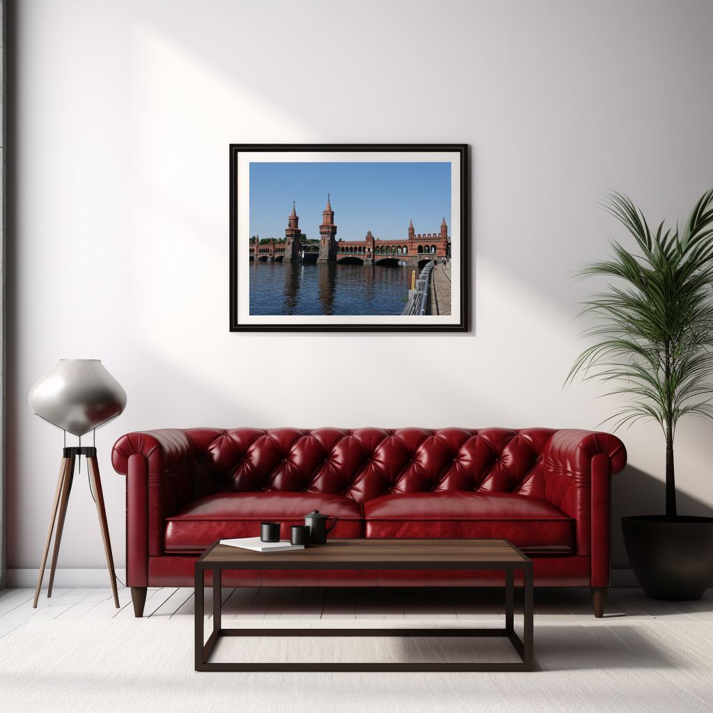 Poster: Berlin Oberbaumbrücke Spree - Image 3