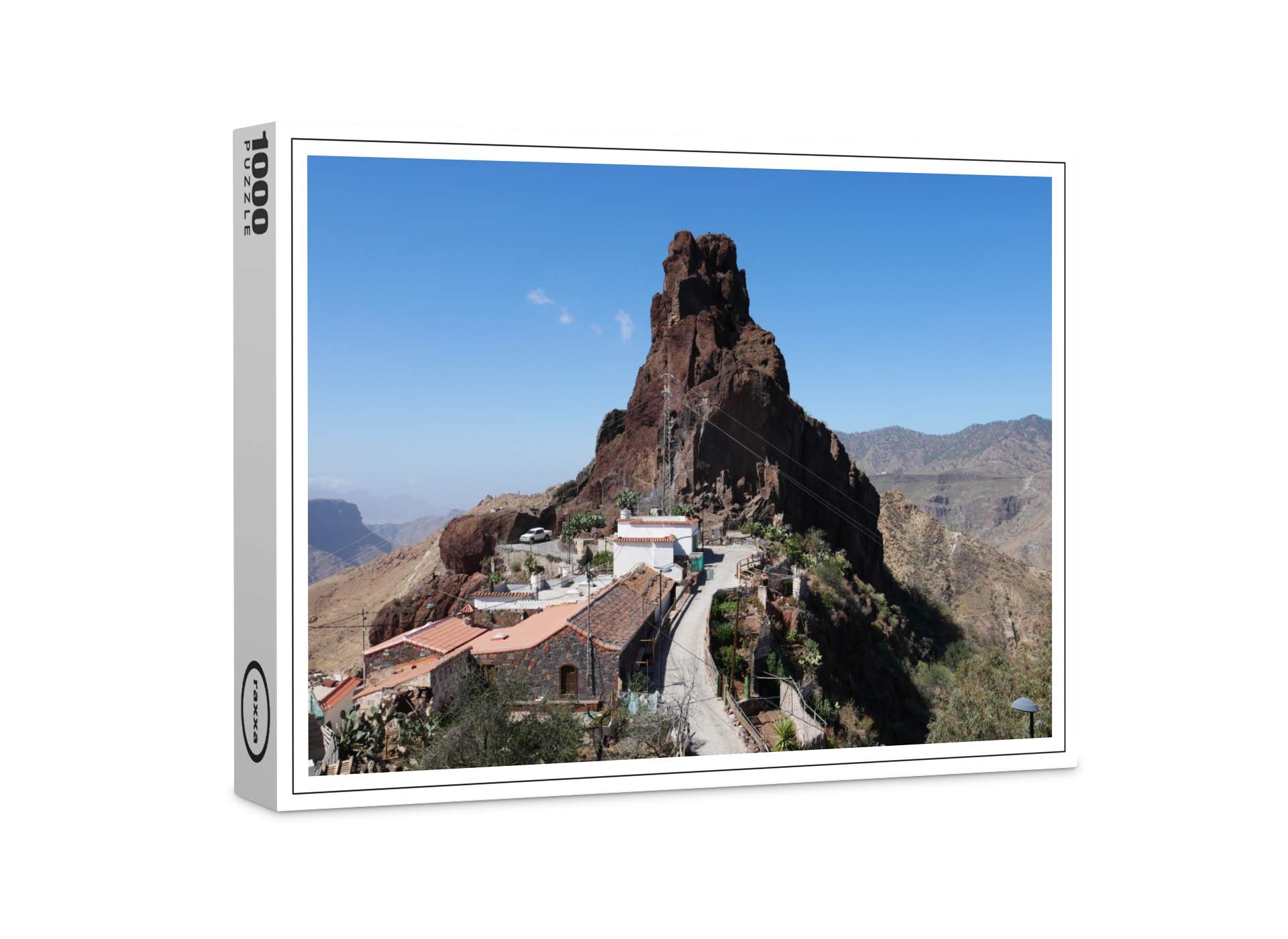 raxxa Premium-Puzzle: Gran Canaria auf El Roque bei Tejeda