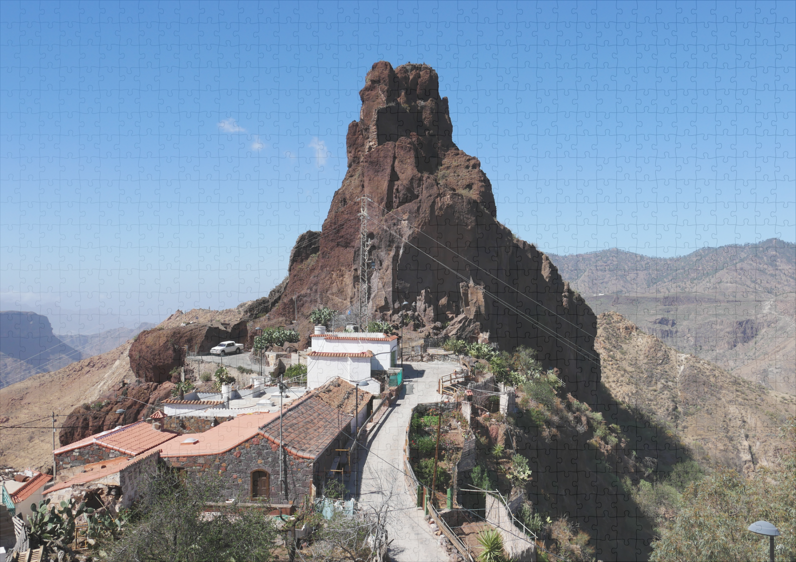 raxxa Premium-Puzzle: Gran Canaria auf El Roque bei Tejeda - immagine 2