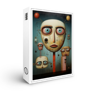 raxxa Premium-Puzzle: Whimsical Februar Volume 1