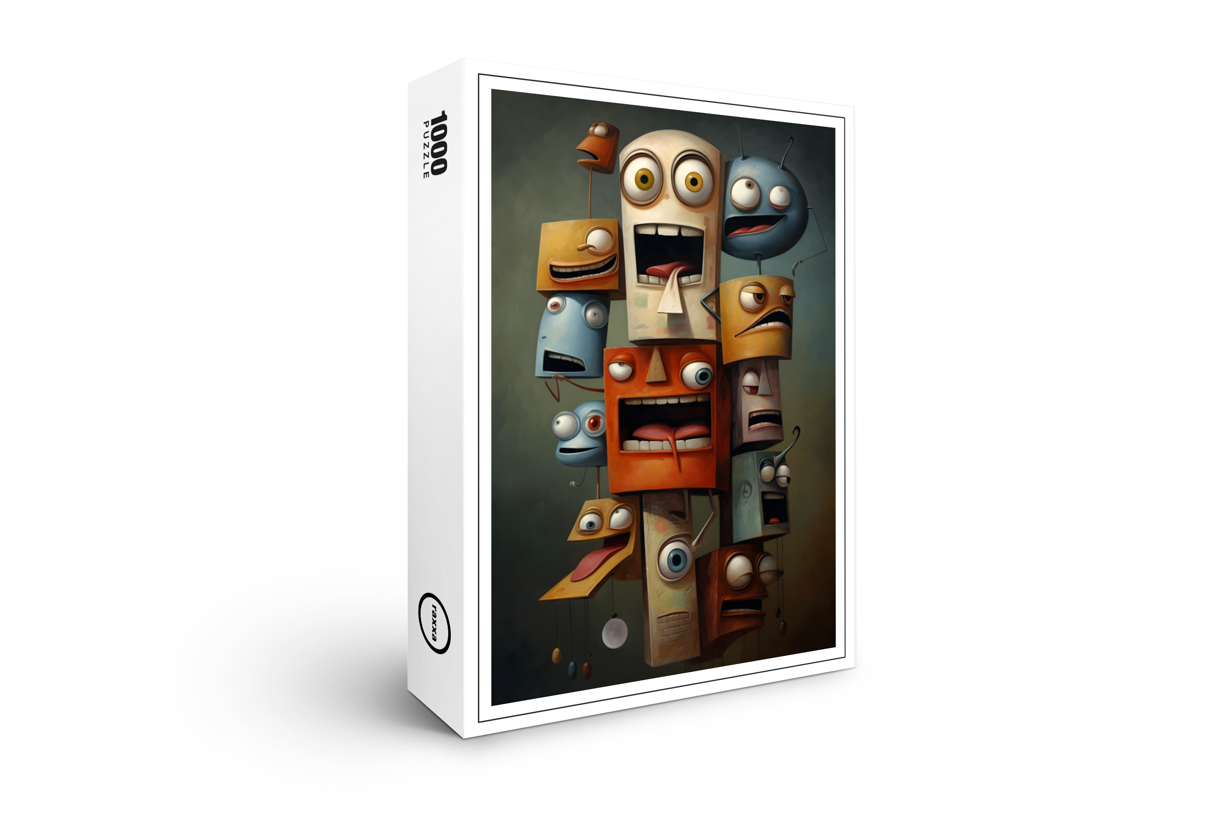 raxxa Premium-Puzzle: Whimsical März Volume 1