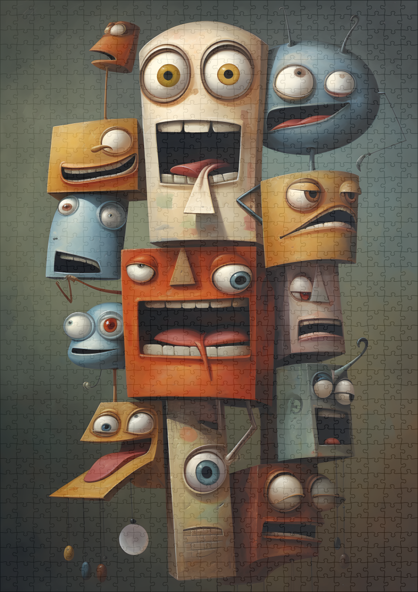 raxxa Premium-Puzzle: Whimsical März Volume 1 - Imagen 2