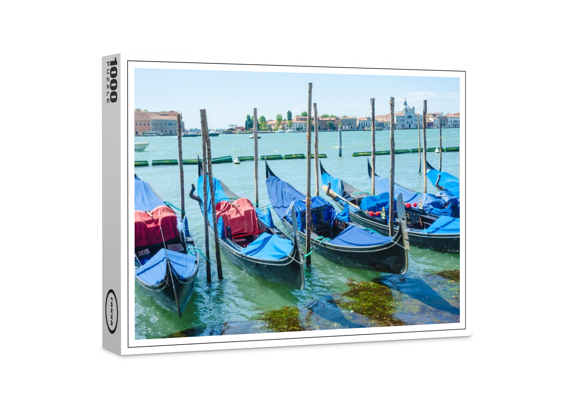 raxxa Premium-Puzzle: Gondeln in Venedig