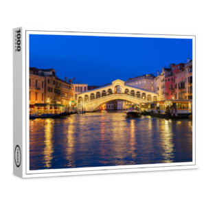 raxxa Premium-Puzzle: Rialto-Brücke, Venedig, Italien