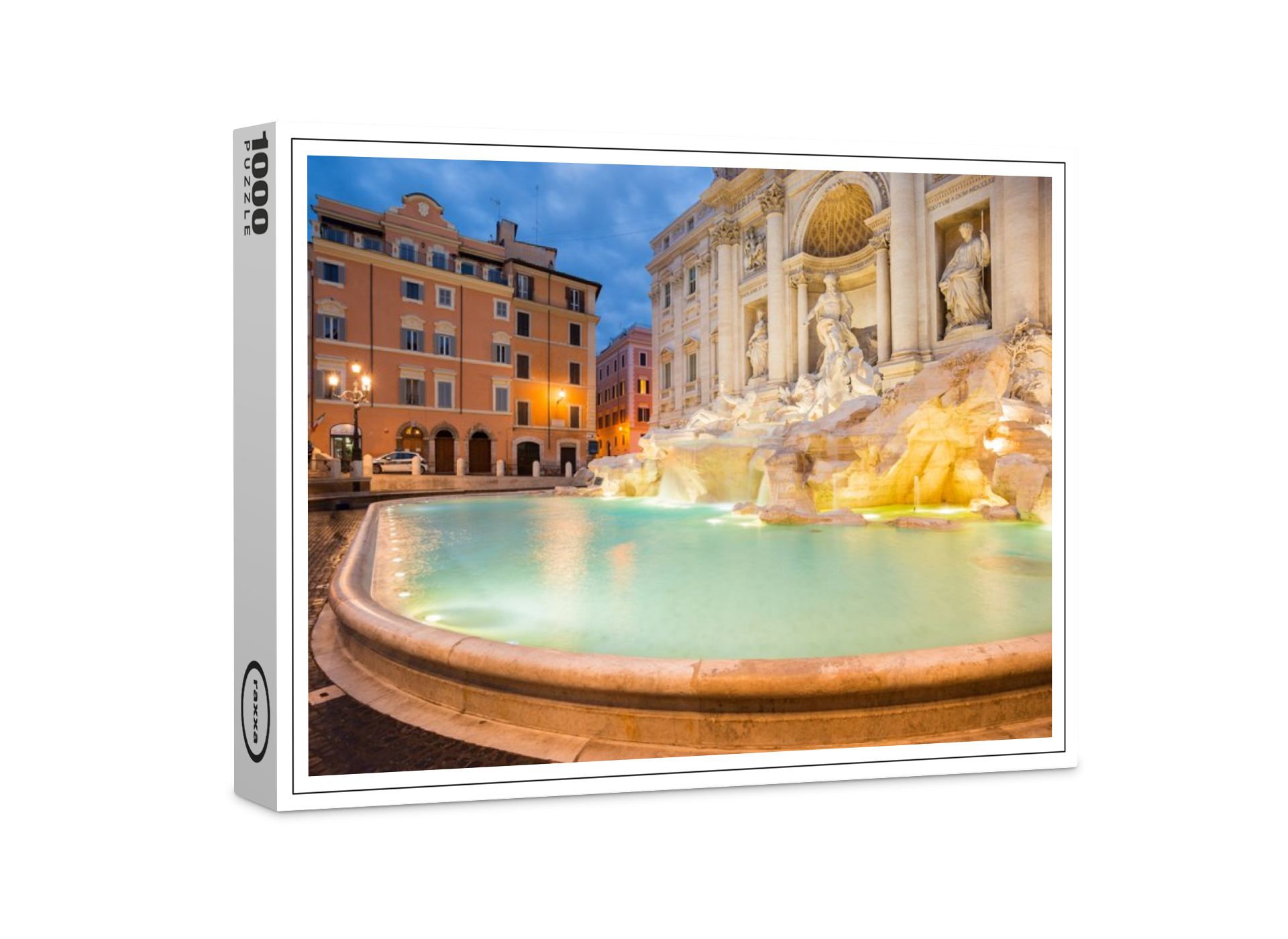 raxxa Premium-Puzzle: Trevi-Brunnen in Italien