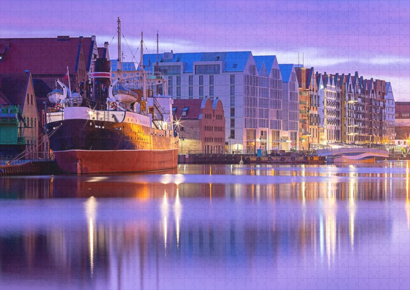 raxxa Premium-Puzzle: Danzig. Stadtdeich – Bild 2