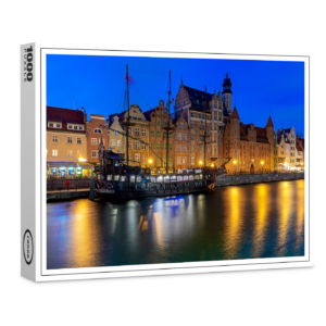 raxxa Premium-Puzzle: Danzig. Stadtdeich am Morgen.