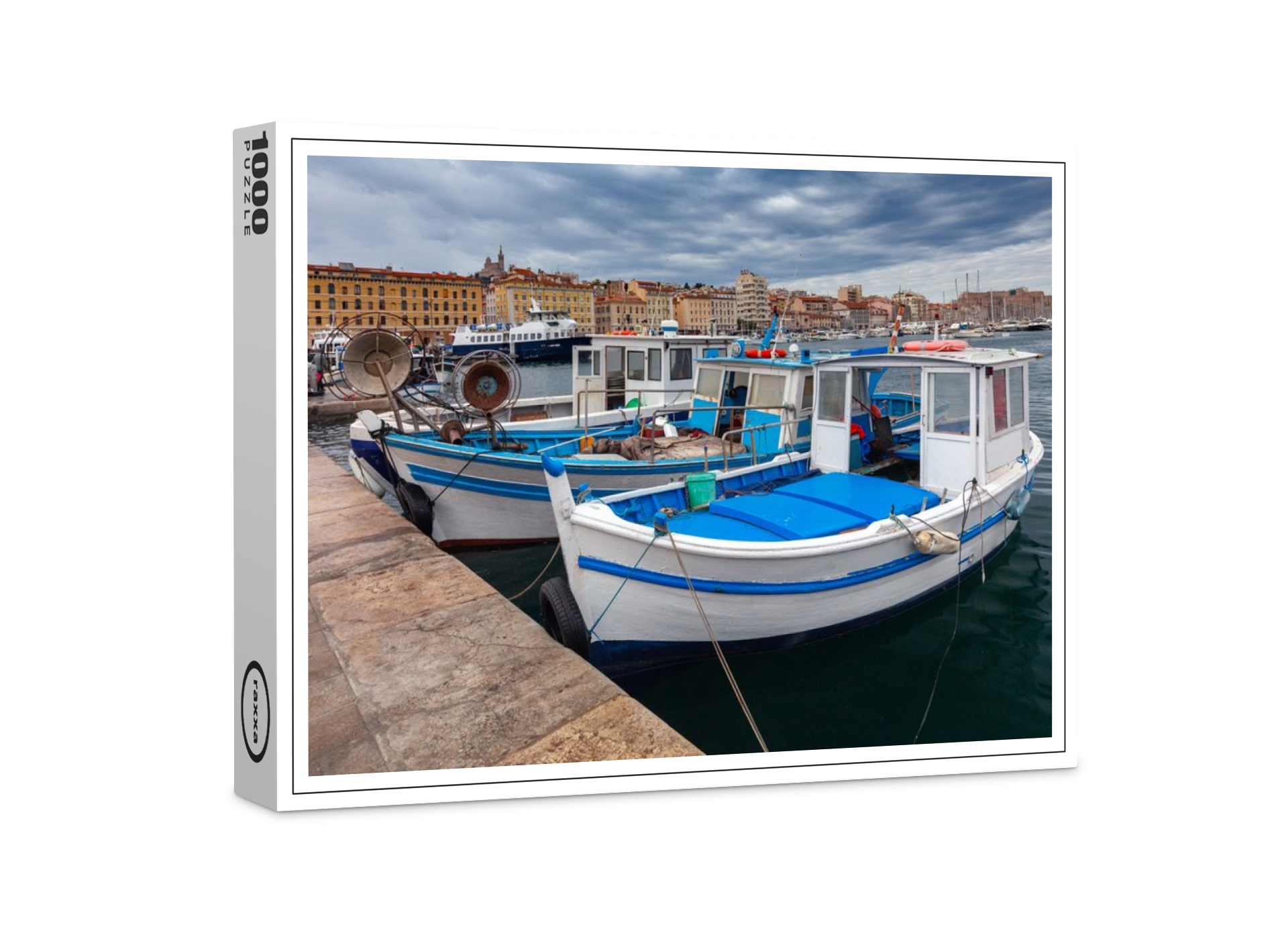 raxxa Premium-Puzzle: Marseille. Fischerboote - raxxa