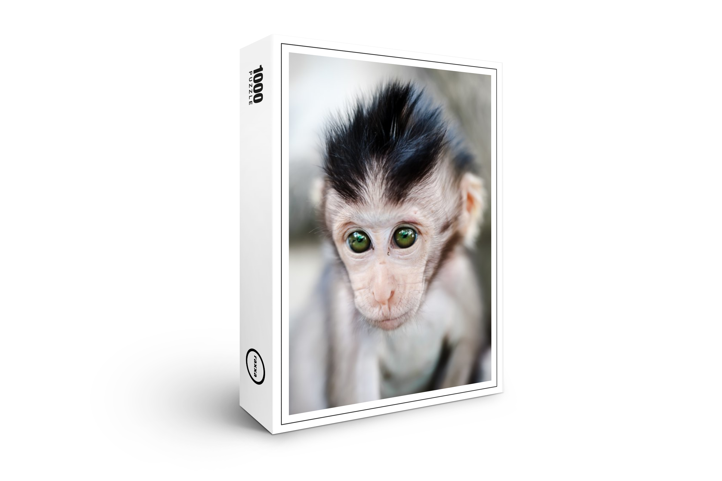 raxxa Premium-Puzzle: Baby Affe