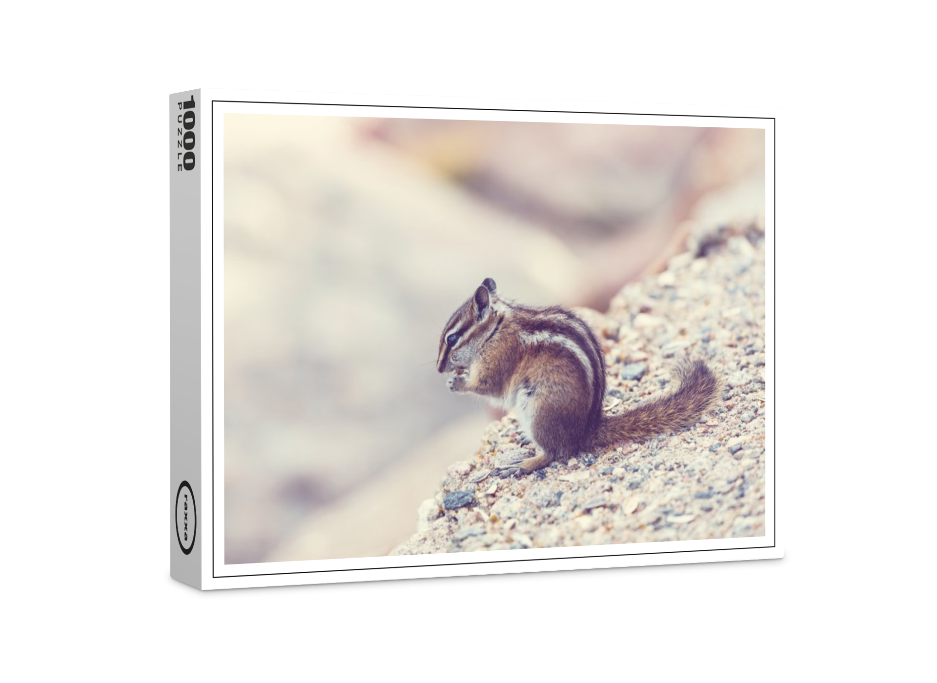 raxxa Premium-Puzzle: Streifenhörnchen