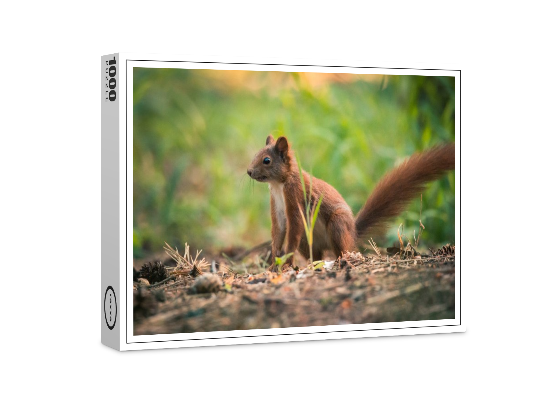 raxxa Premium-Puzzle: Herbst Hörnchen