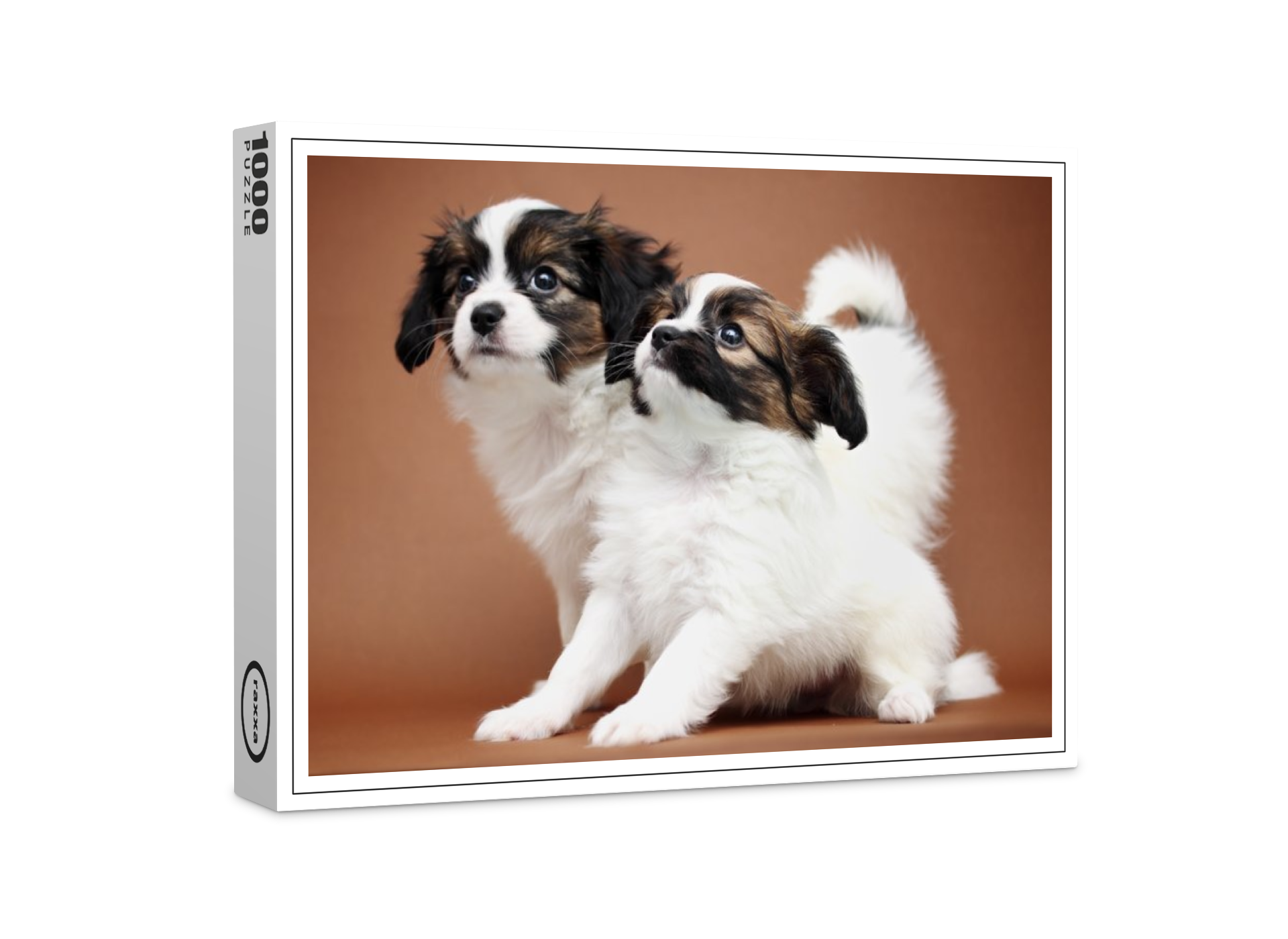 raxxa Premium-Puzzle: Welpen aufeinander