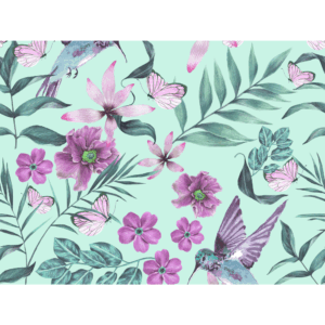 raxxa Premium-Tischset: Hummingbirds Paradise