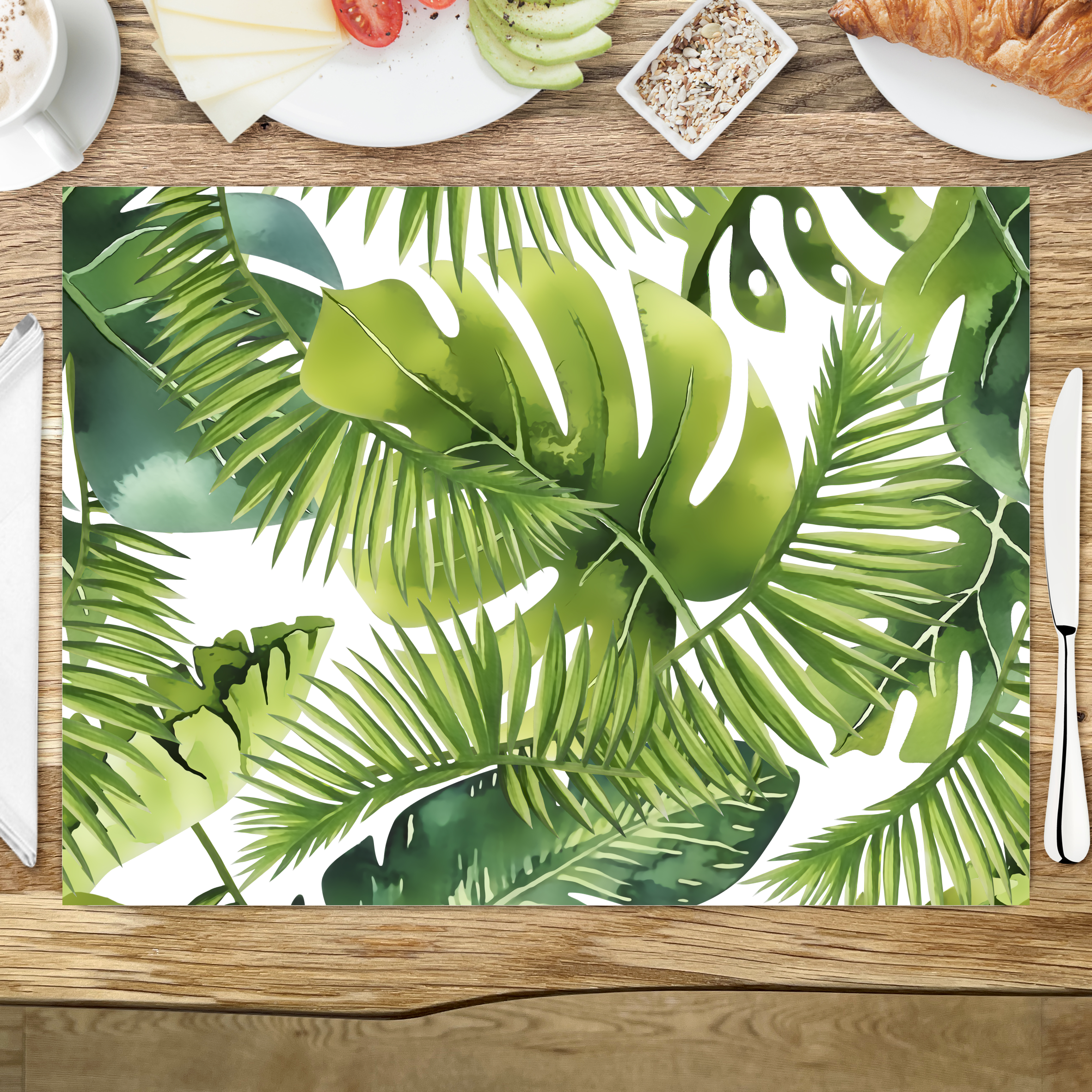 raxxa Premium-Tischset: Lush Green Jungle Vibes 2 - Image 3