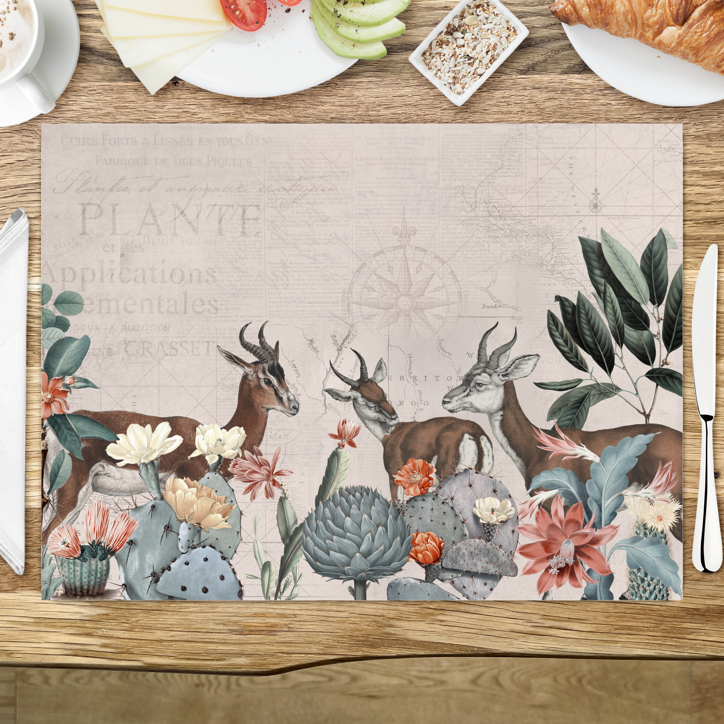 raxxa Premium-Tischset: Desert Wildlife – Bild 3