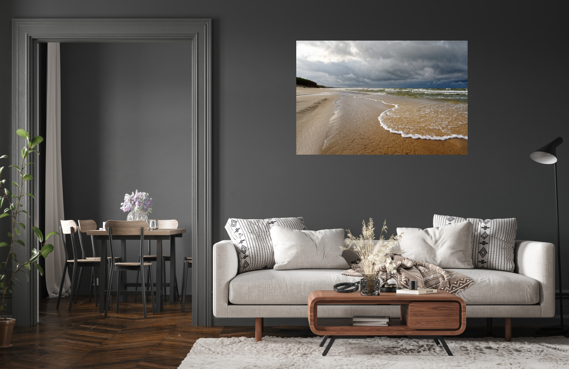 Poster: Brandung am einsamen Strand - Imagen 2