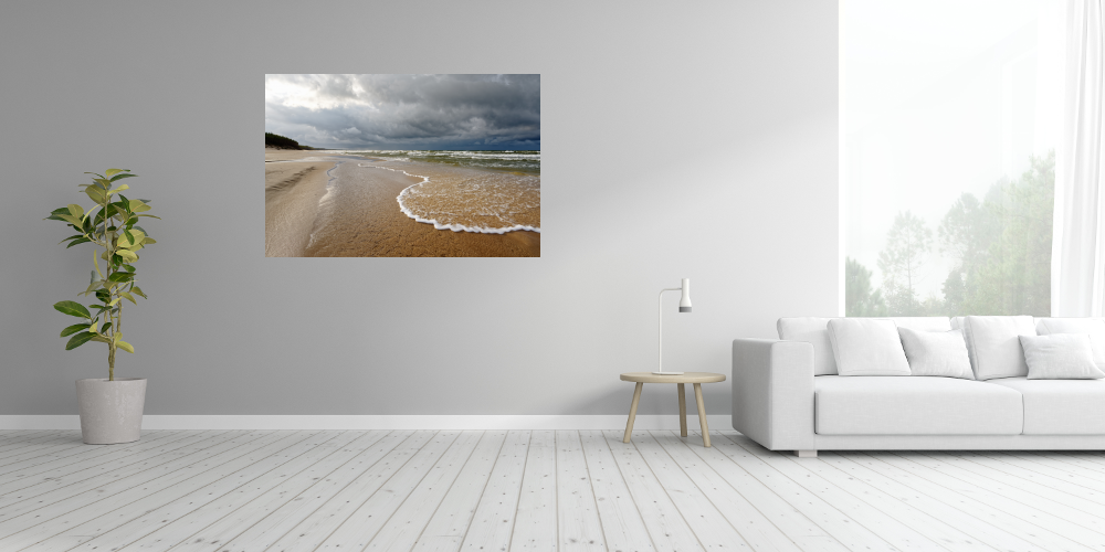 Poster: Brandung am einsamen Strand - Imagen 3