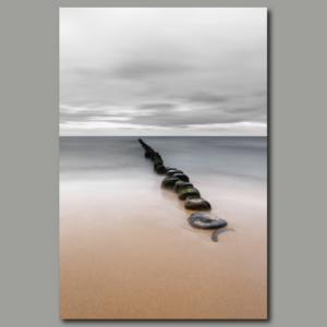 Poster: Stille Ostseeküste der Steinweg