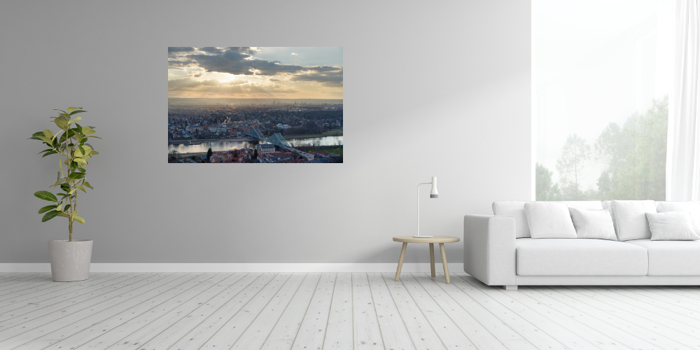 Poster: Abendlicher Blick - Imagen 3