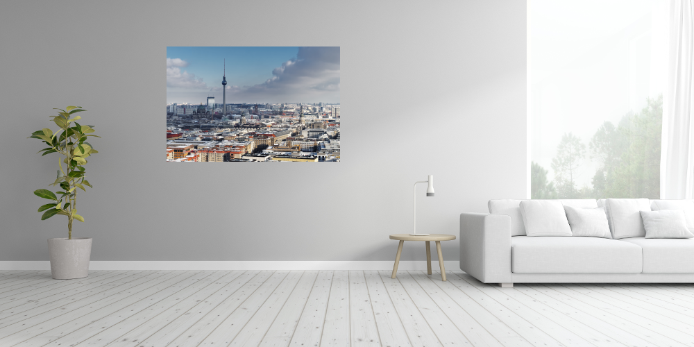 Poster: Berlin Cityblick im Winter - Imagen 3