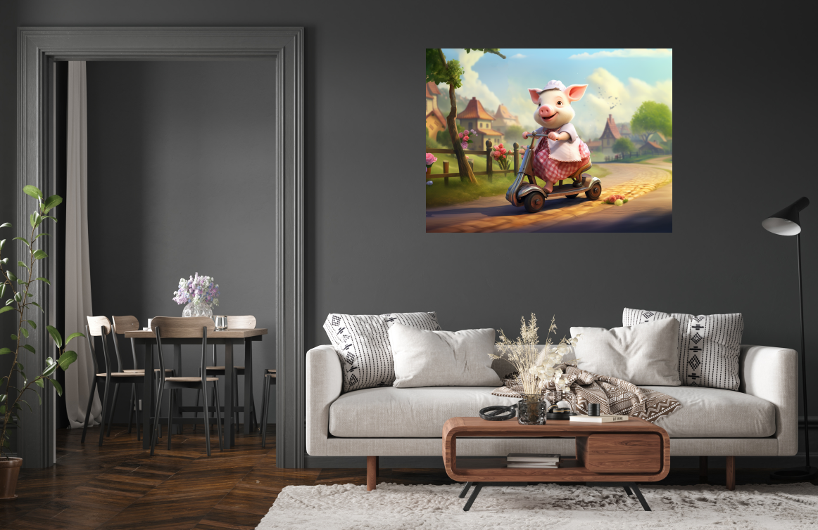 Poster: Fräulein Schwein beim Sonntagsausflug - Imagen 2