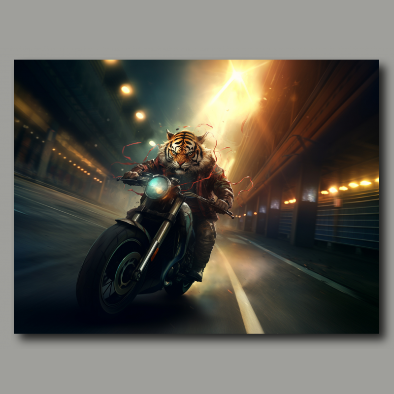 Poster: Die wilde Fahrt des Tigers