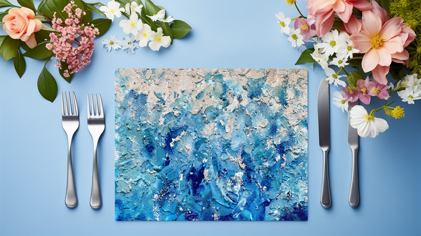 raxxa Premium-Tischset: Blaue Wellen – Image 6