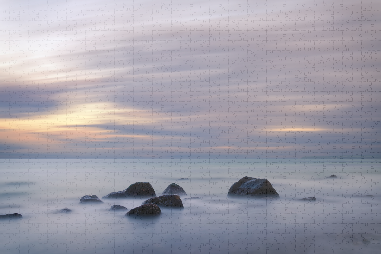 raxxa Premium-Puzzle: Abendlicht an der Ostsee – Image 2