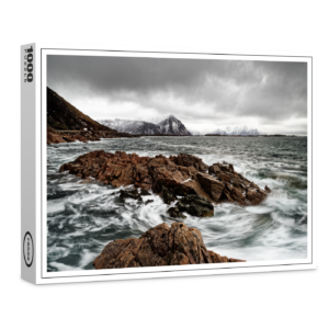 raxxa Premium-Puzzle: Küstenlandschaft in Norwegen