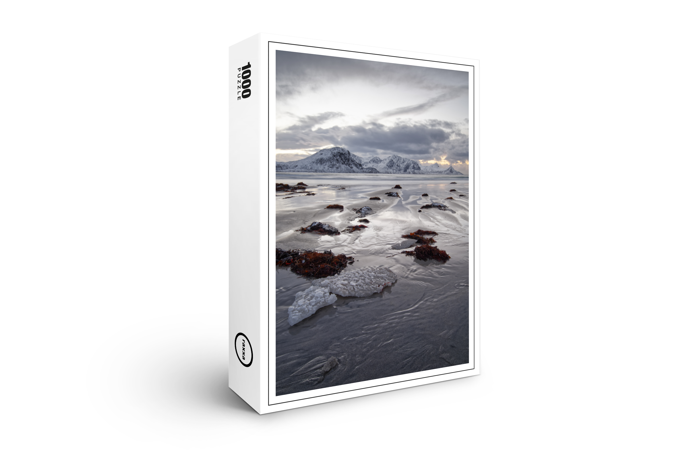 raxxa Premium-Puzzle: Strandimpressionen im Winter