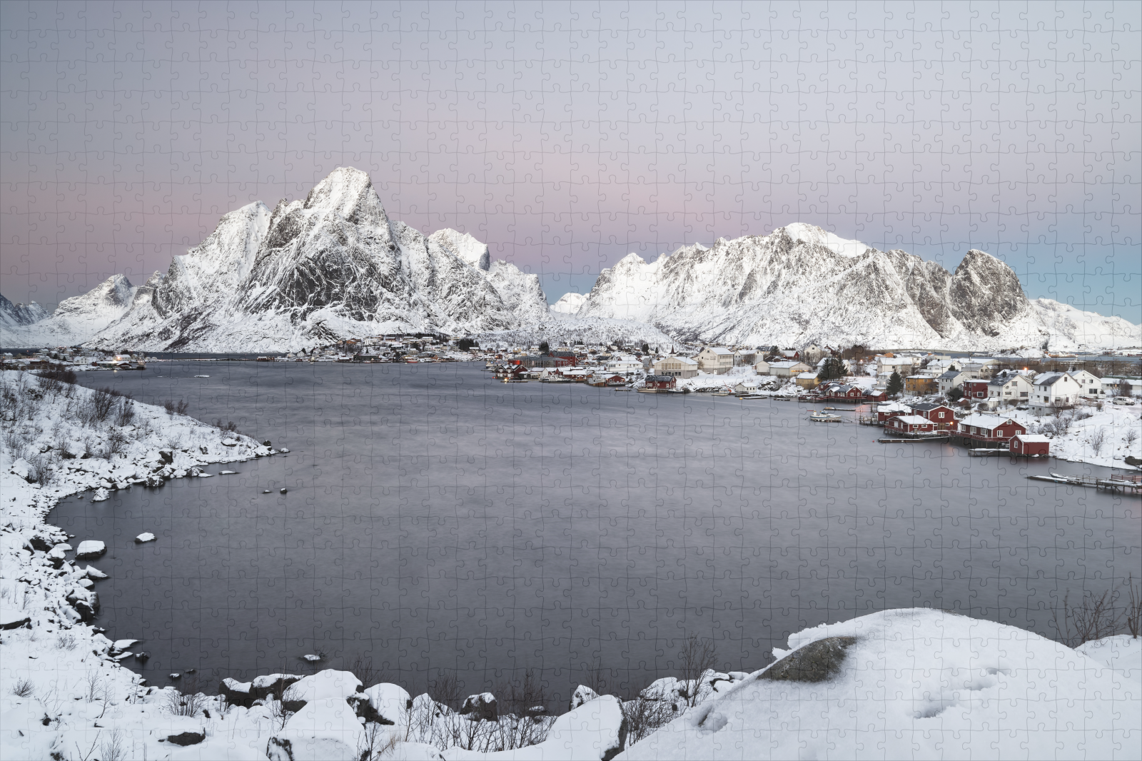 raxxa Premium-Puzzle: Winter am Meer - Image 2