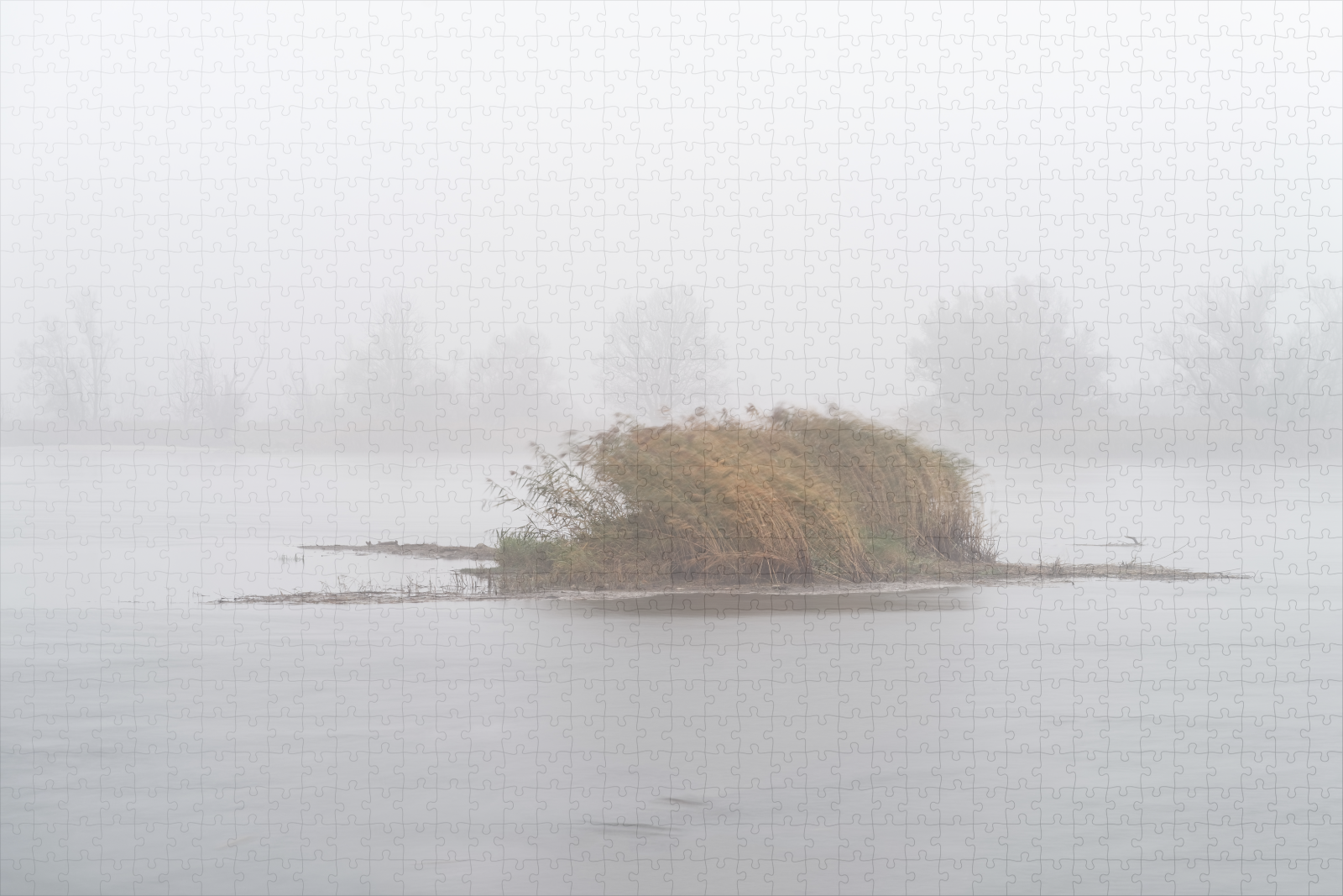 raxxa Premium-Puzzle: Nebelstimmung in Morgentau - immagine 2