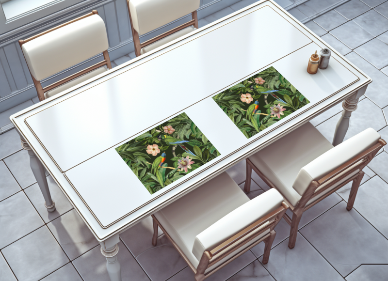 raxxa Premium-Tischset: Lush Jungle Garden - Imagen 2