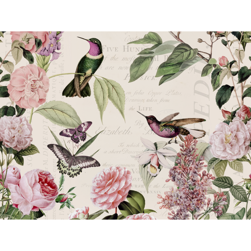 raxxa Premium-Tischset: Hummingbird Romance