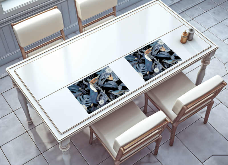 raxxa Premium-Tischset: Midnight Jungle Toucan - Imagen 2