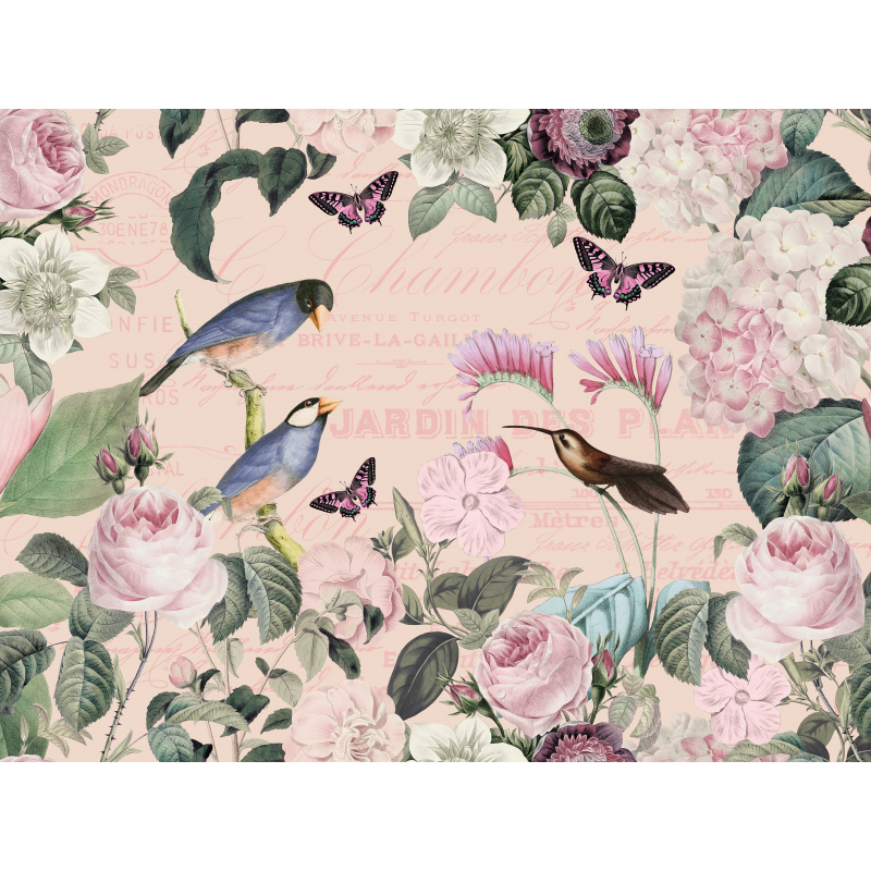 raxxa Premium-Tischset: Pink Bird Romance