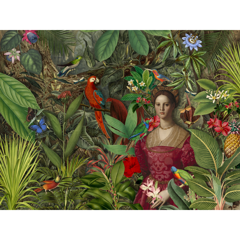 raxxa Premium-Tischset: Baroque Jungle Queen II