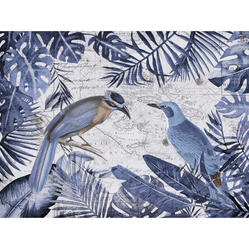 raxxa Premium-Tischset: Jungle Explorer Blue