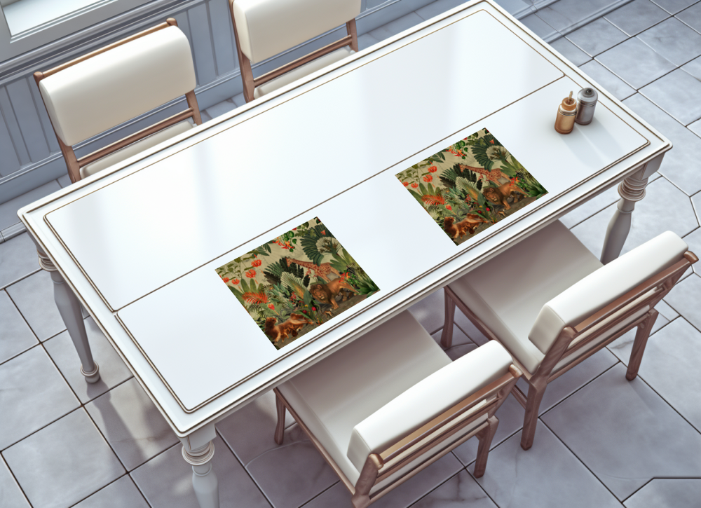 raxxa Premium-Tischset: Exotischer Afrika Dschungel - Imagen 4