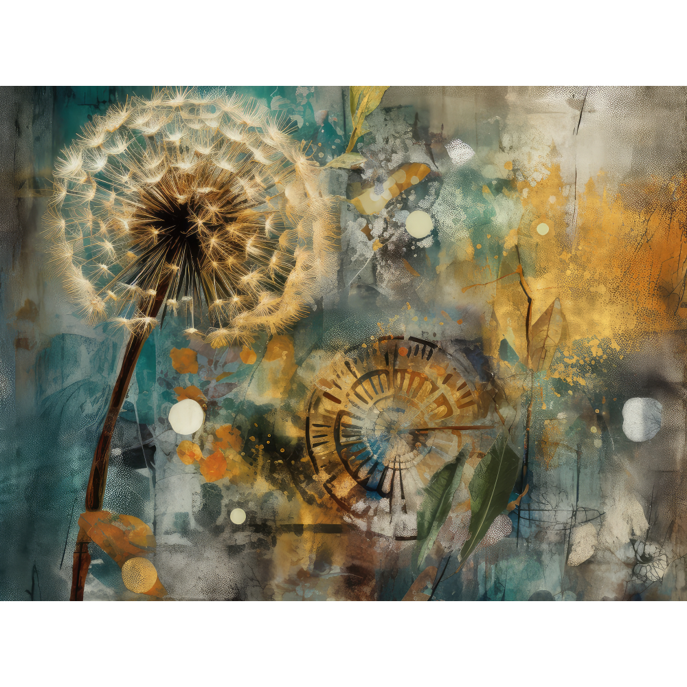 raxxa Premium-Tischset: Goldene Reflexionen in der Stadt - Imagen 2